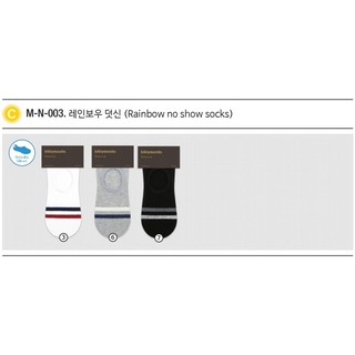 [MUA 2 TẶNG 1]Tất vớ lười nam sọc ngang cotton nhiều màu Kikiya cao cấp Hàn Quốc M-N-003 (Chính Hãng)