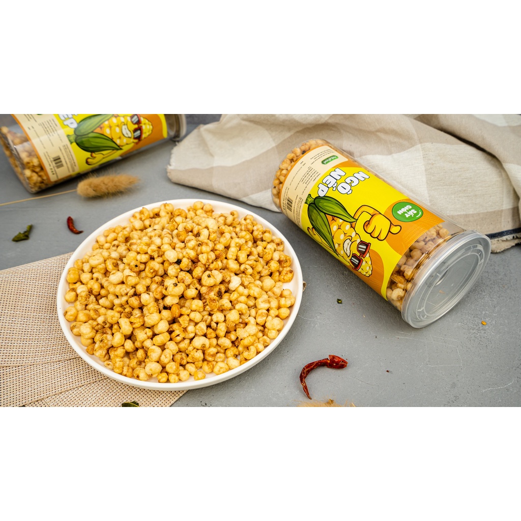 Ngô nếp sấy giòn Antamax lọ 300gr, ăn vặt ngon và sạch.