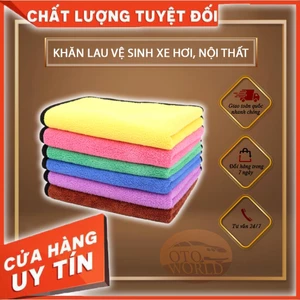 KHĂN LAU Ô TÔ, NỘI THẤT NHÀ CỬA 2 MẶT MỀM MẠI, ĐA NĂNG - CÔNG NGHỆ ƯU VIỆT ĐÁNH BAY MỌI VẾT BẨN