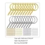 Yoo Nhựa DIY Trang Sức Làm Vòng Chìa Khóa Có Dây Xích Nhảy Vòng Vít Chân Mắt