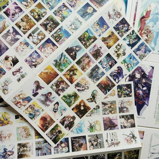 BỘ SHARE POSTCARD SWARD ART ONLINE 3in1 188 tấm các loại