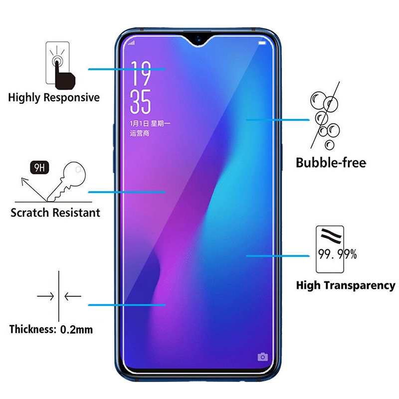 Kính cường lực bảo vệ toàn màn hình cho OPPO A6x A6 A5i A5 A5X A3 A3X Pro A60 A78 A58 A17K A77 A77s A96 A76 A95 A74 A57 A54 A53 A17 A15s A15s A92 A52 A12 A9 A5 2020 A31 5G 4G 2025