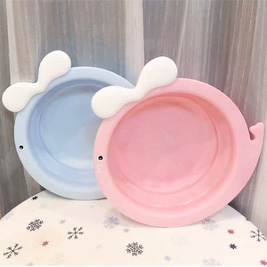 CHẬU NHỰA CAO CẤP RỬA MẶT GẤP GỌN MẪU CÁ HEO SIÊU KUTE