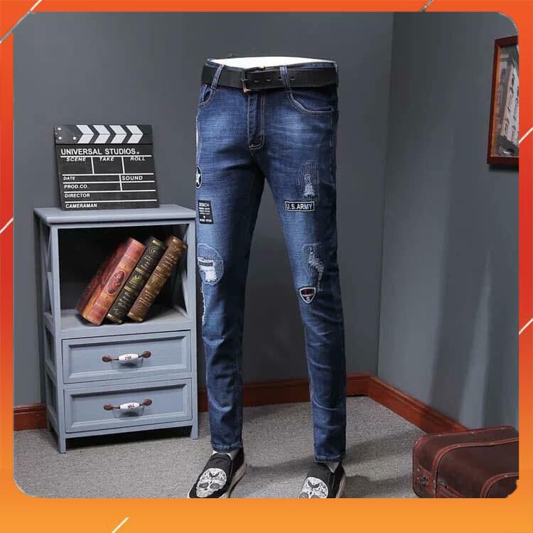 Quần jean nam quần bò nam qc cao cấp