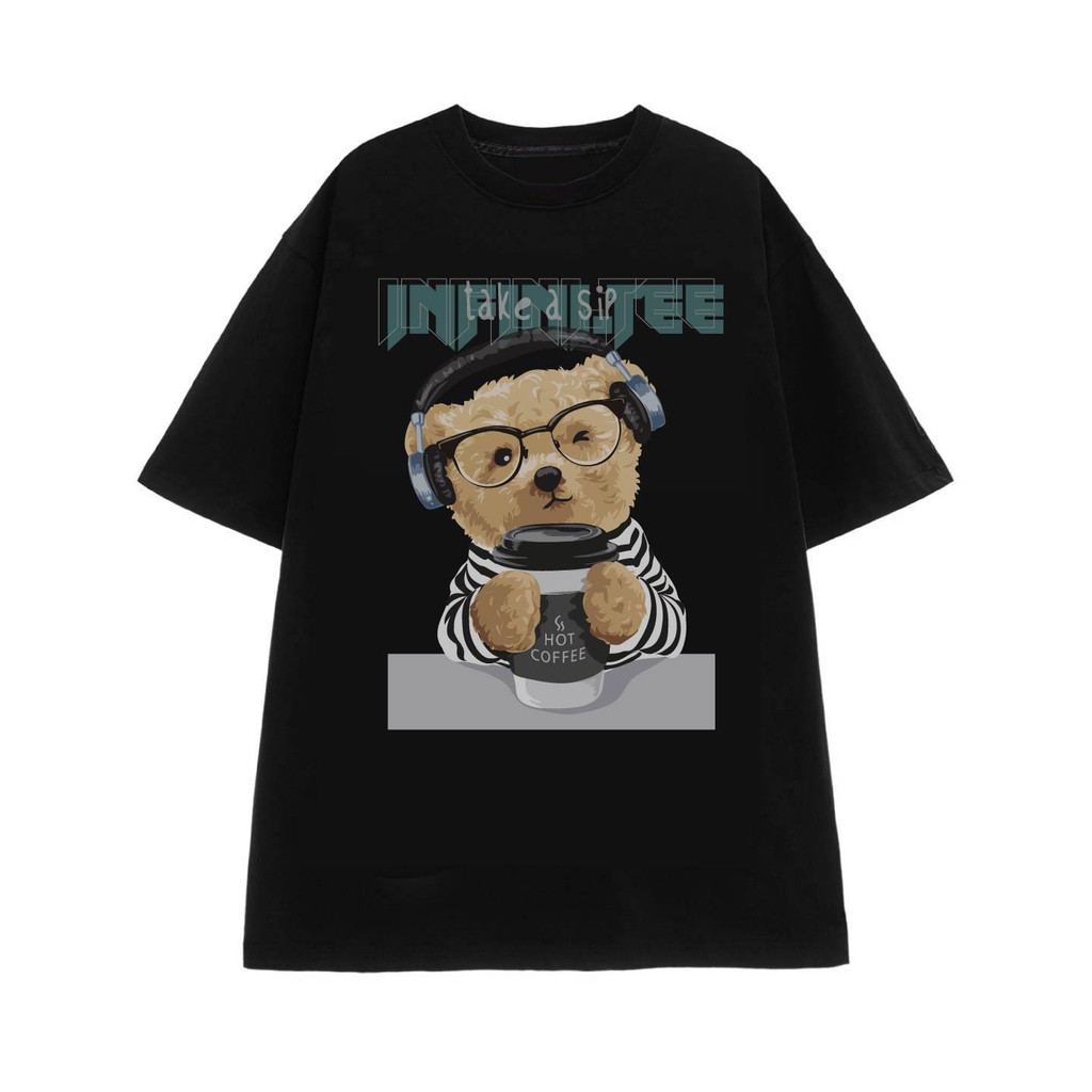 Áo thun INFINITEE Fni0870, Thun 100% Cotton - form rộng Unisex.