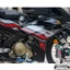 Tem rời Y15ZR đen đỏ xám in UV cao cấp, Dán xe Exciter 150 đời 2016-2019 màu đen. Mẫu decal hoa văn chìm ẩn