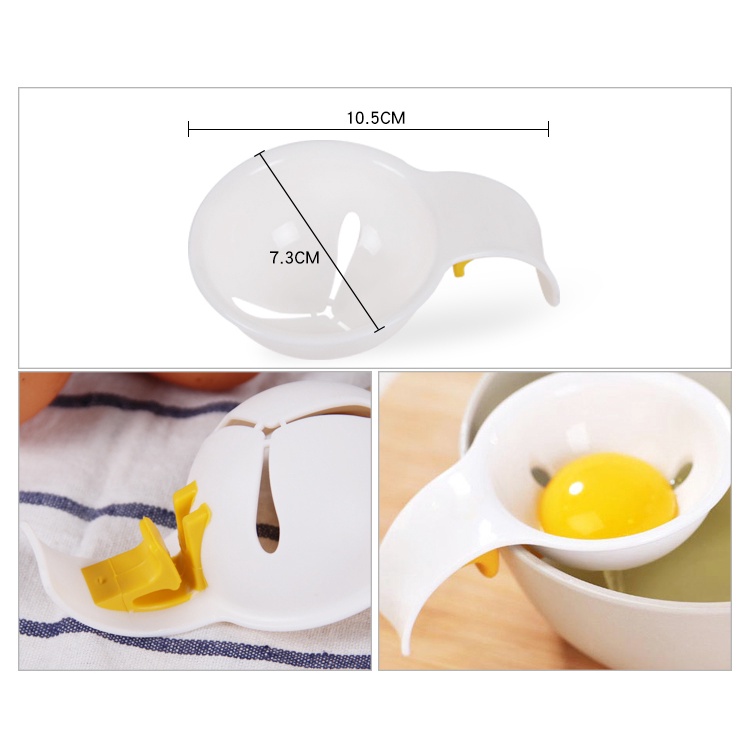 Dụng cụ tách lòng đỏ trắng trứng tiện dụng cho nhà bếp