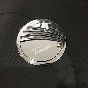 Vinfast Fadil - Ốp nắp xăng mạ Fadil 2019, nhựa mạ cao cấp