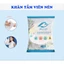 KHĂN TẮM NÉN VỎ XANH 50G - Khăn Cotton Dày Nhỏ Gọn Du Lịch