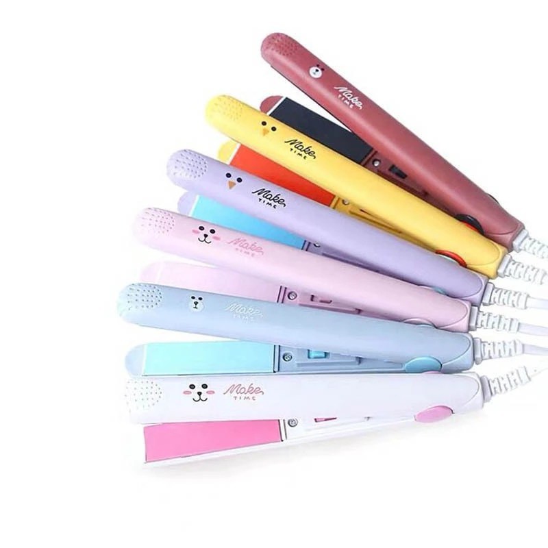 Máy uốn duỗi tóc💚CAM KẾT CHUẨN💚Máy là tóc mini socute HT0173(TUYỂN   )
