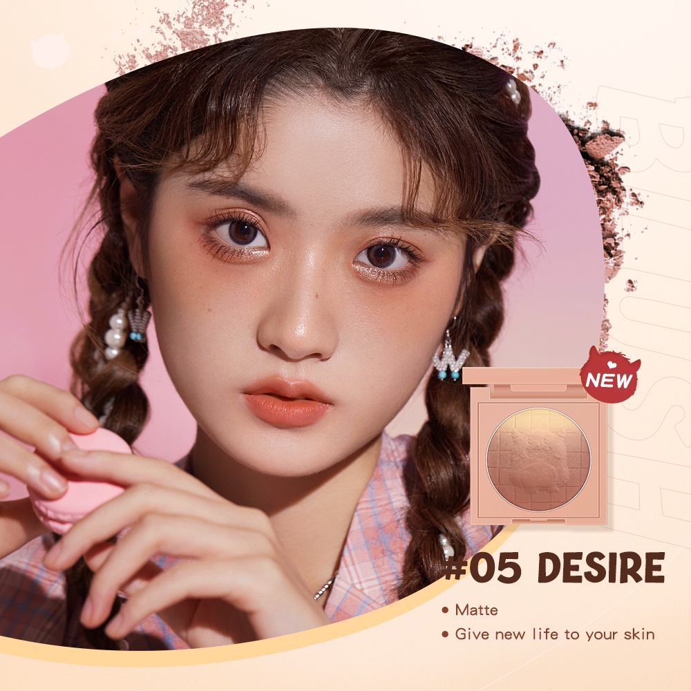 Mô tả Phấn Má Hồng BANXEER Monster 6 Màu Tùy Chọn 34g - 8
