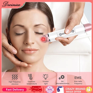Massage mắt Cây đũa phép Túi mắt Vòng tròn tối Bọng mắt Tẩy nếp nhăn LED Photon Massage EMS Tần số vô tuyến Điện Mặt Máy mát xa mắt