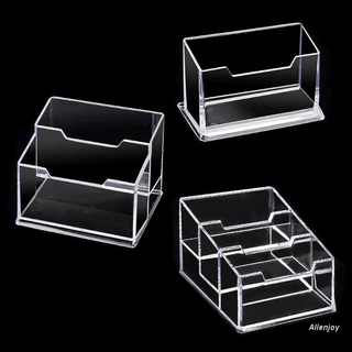 Hộp đựng thẻ tên trong suốt chia 3 ngăn dày trong suốt cho thẻ văn phòng 210