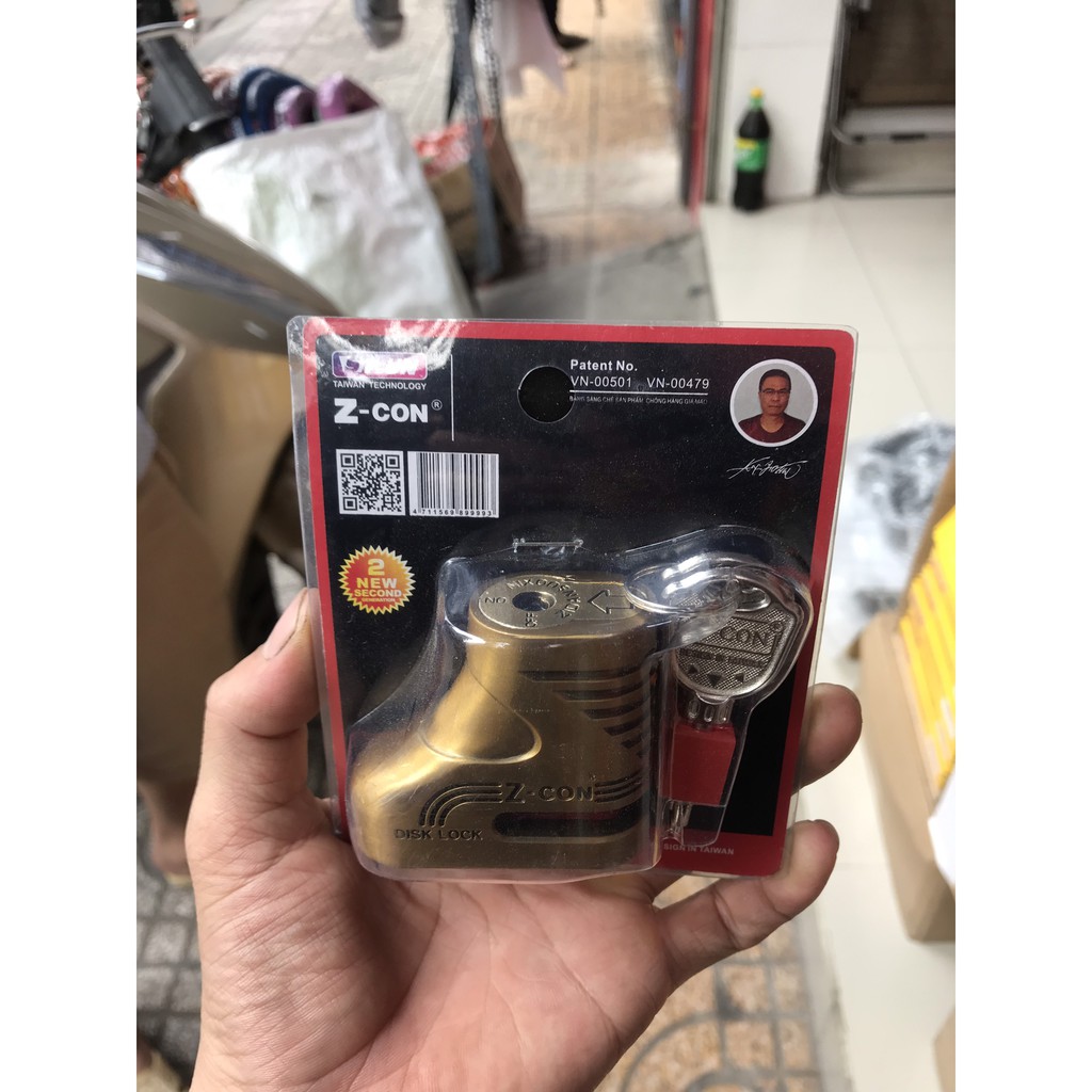 Ổ khóa đĩa Zcon hàng chính hãng | Shopee Việt Nam