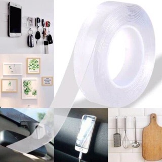 Băng Keo 2 Mặt Siêu Dính Đa Năng Tiện Lợi