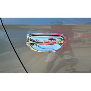 Ốp tay nắm, chén cửa xe Mitsubishi Attrage 2015- HIỆN NAY -  Mạ Crom cao cấp