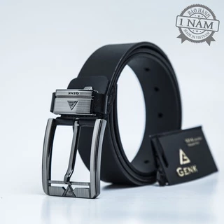 Thắt Lưng Nam Da Bò Nguyên Tấm Cao Cấp Thương Hiệu Genk - GD05