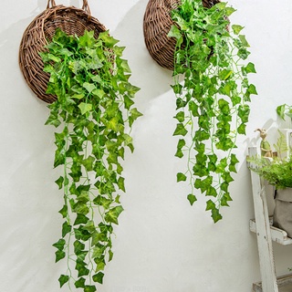 Dây lá giả - Dây leo nhân tạo (1,30m) cao cấp decor, trang trí tường nhà, cửa tiệm, studio...