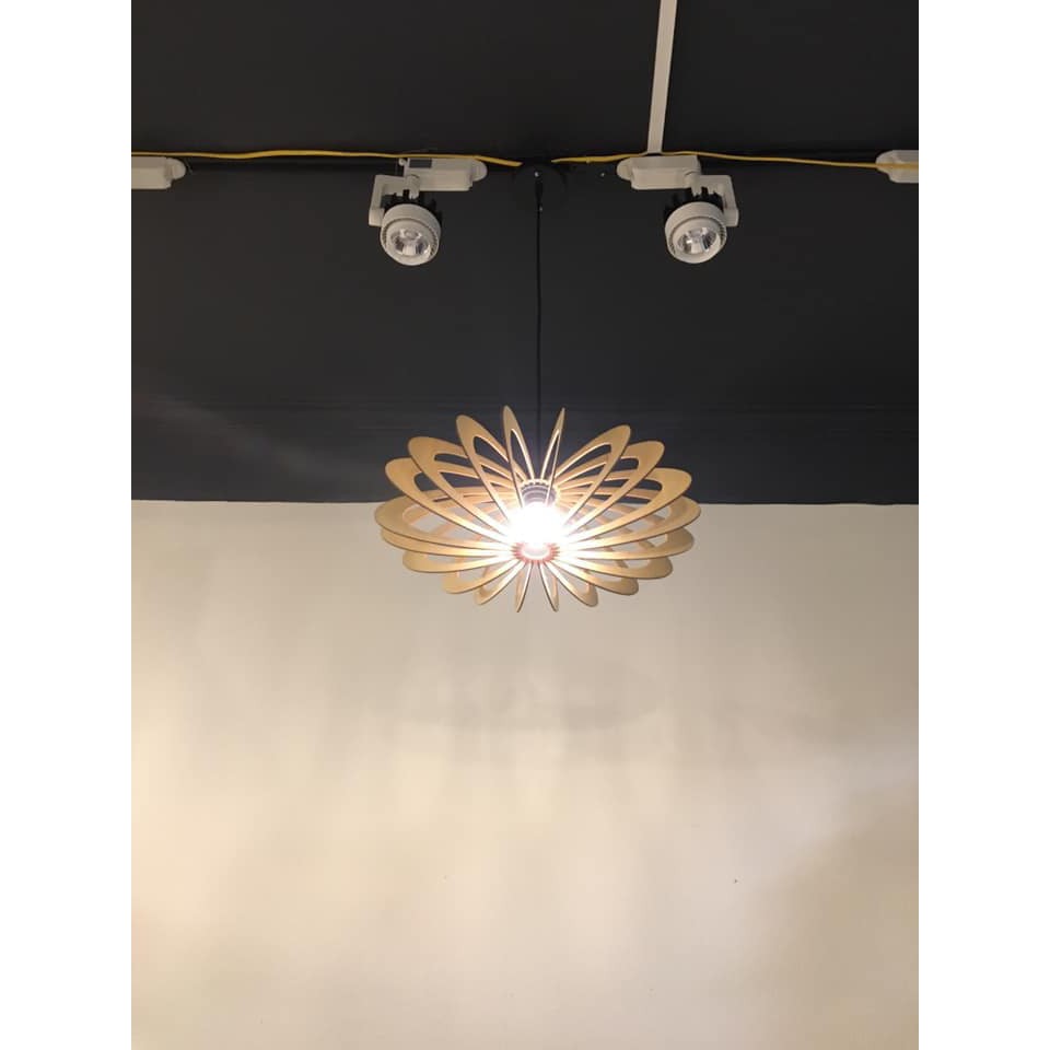 Đèn Gỗ DIY 056 treo trần kiểu dáng đặc biệt