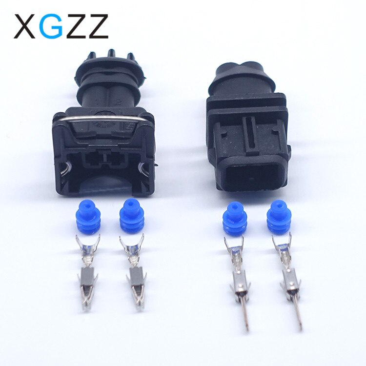 282189-1 282762-1 Tyco AMP 2 Pin Đầu nối ô tô EV1 nữ | Shopee Việt Nam
