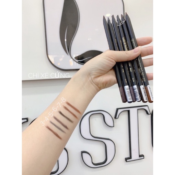 Chì kẻ mày, phẩy sợi Haozhang siêu nét, siêu bám dùng trong phun xăm thẩm mỹ -lavashop