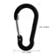 BORAGETE 5 Khóa Cắm Trại Leo Núi Carabiner Ba Lô Ngoài Trời Chụp Kẹp