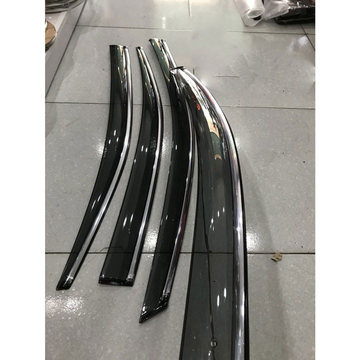 Vè che mưa xe Honda City 2015- 2022, 2023,2024 Chỉ mạ crom cao cấp- 1 bộ 4 cánh
