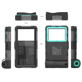 SHELLBOX ốp lưng chống nước 15M Cho Samsung Galaxy Note 20 S20 S21 FE S24 S22 Plus S23 Ultra 10 / 9 / 8 S10 / S9 / S8 WATERPROOF CASE Cover Professional Underwater Diving Water Proof Phone Case