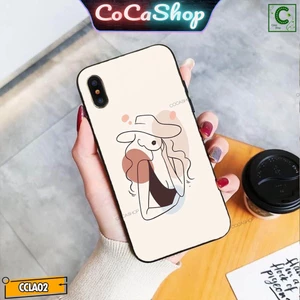 Cô nàng dịu dàng - Ốp lưng iphone mặt kính in hình cực đẹp siêu bền - 6/6plus/6s/6splus/7/7plus/8/8plus/x/.....