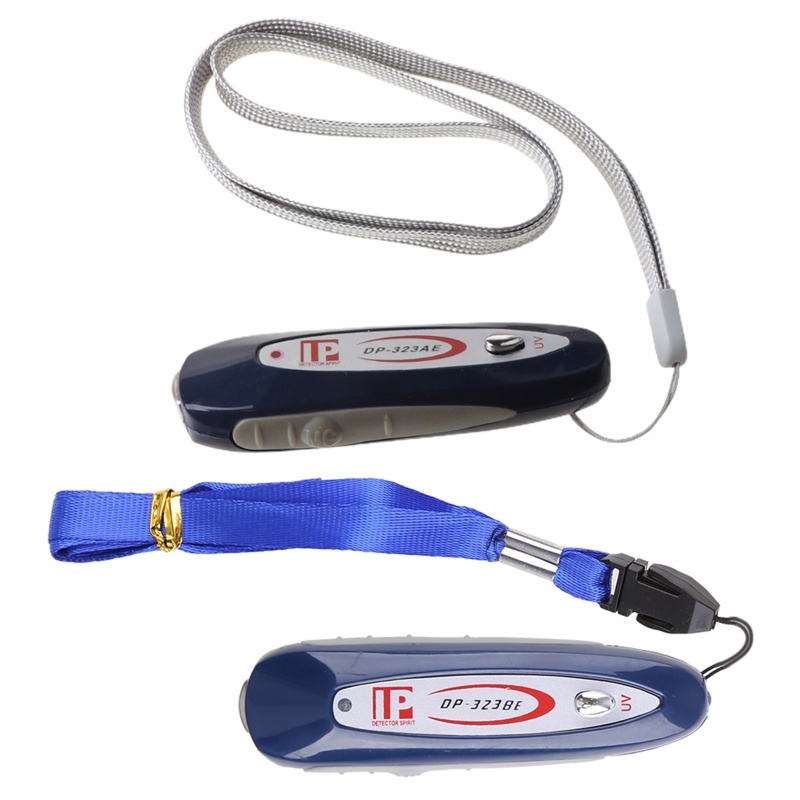 Bt Di Động Mini 2 Trong 1 UV Tiền Giấy Ghi Chú Máy Kiểm Tra Có Dây Buộc Máy Phát Hiện Từ Tính Móc Khóa Bền