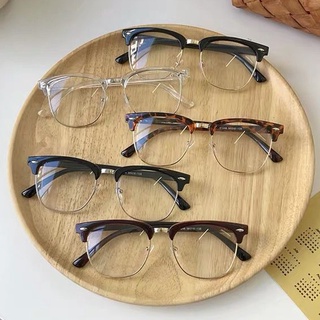 Unisex Vintage Chống bức xạ Kính chống xanh và chống mệt mỏi Ống kính có thể thay thế 12 màu