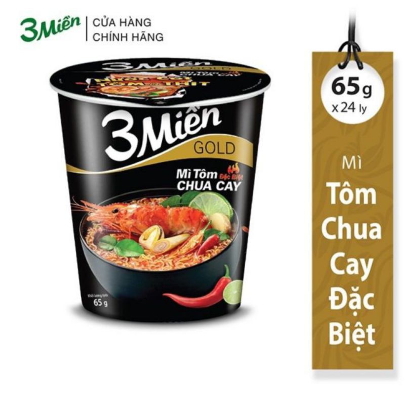 Mì Ba Miền ly 65g | Shopee Việt Nam