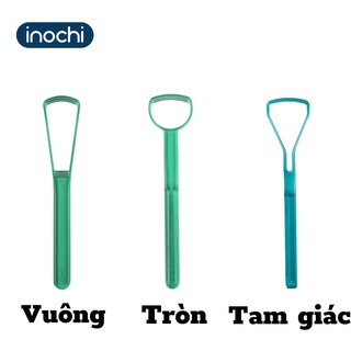 Dụng Cụ Cạo Lưỡi INOCHI [Bộ 3 Chiếc] – Nhựa Nguyên Sinh An Toàn, Chuẩn Nhật Bản, Làm Sạch Hiệu Quả
