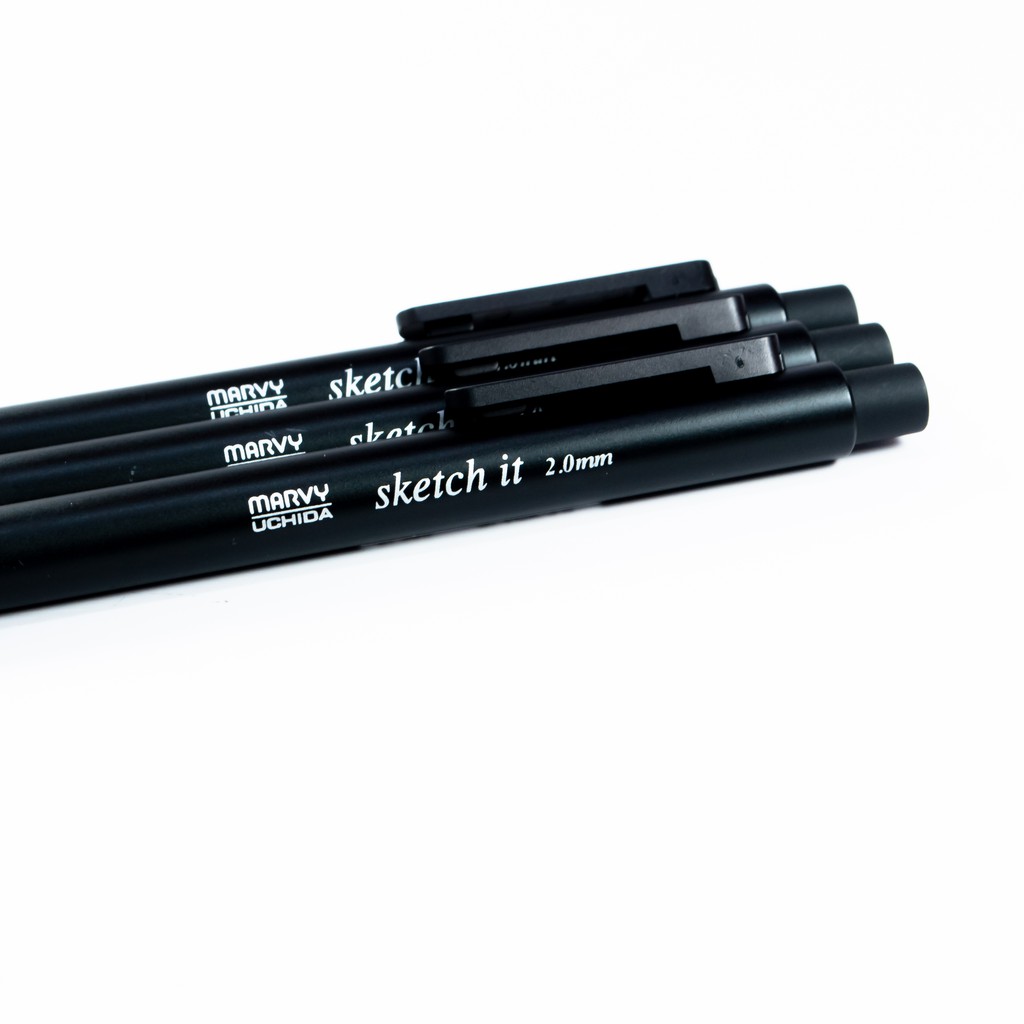 Ảnh Bút Chì Bấm Marvy Uchida FL200 Ngòi 2mm 1