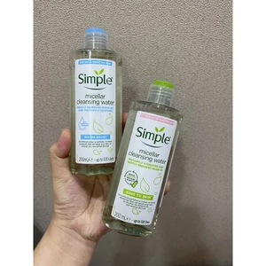 Tẩy trang cho mọi loại da S.imp.le Micellar Water 200ml