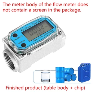 Yoo Kỹ Thuật Số Cho Máy Đo Lưu Lượng tuabin Thân Khí Dầu Nhiên Liệu Lưu Lượng Kế Bơm Đồng Hồ Đo Lưu Lượng Cho S