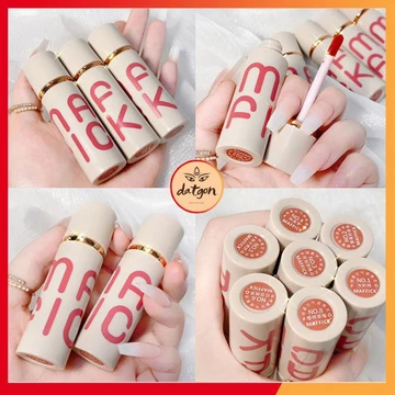 Son kem lì Maffick vỏ trắng, son nội địa lì lâu trôi Air Lip bùn màu nhung matte lip glaze 2021