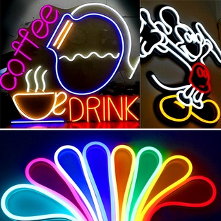 Mềm Mại Linh Hoạt Đèn Neon Dây Đèn 12V 2835 Chống Thấm Nước IP67 Neon Dấu Hiệu Led Băng Cho Ngày Lễ Tiệc Giáng Sinh Trang Trí Nhà Cửa
