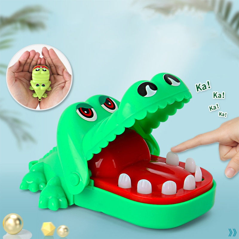 Dasbsug Cho Cá Sấu Răng Đồ Chơi Trò Chơi Cho Trẻ Em Cắn Ngón Tay Nha Sĩ Trò Chơi Vui Nhộn Đùa T