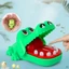 Yoo Alligator Móc Khóa Ngộ nghĩnh Cá Sấu Răng Trò Chơi Cho Cá Sấu Cắn Ngón Tay Ngộ nghĩnh