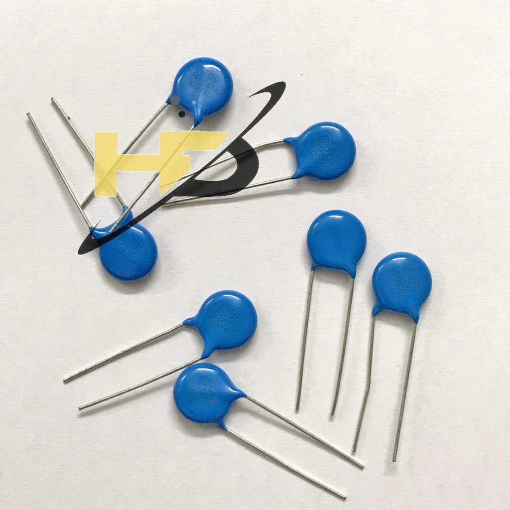 Linh Kiện Điện Tử, Gói 10 Con Tụ Chống Sét Varistor 10D561K Chân Cắm ...