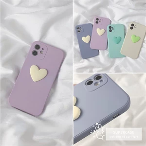 Ốp Điện Thoại TPU Họa Tiết Trái Tim 3D Cho Samsung Galaxy A30 A20 A50 A50s A30s A31 A51 A70 A70s A71 A7 2018 A10 M10 M10s