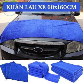 Khăn Lau Xe Hơi VERSION 3 Siêu Thấm Hút - Khổ Lớn Kích Thước 60X160CM CarZone (KHĂN TO)