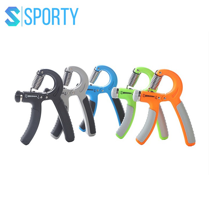 Ảnh Kìm bóp tập cơ tay hình chữ A có điều chỉnh lực từ 5-60kg, luyện cơ tập gym, thể thao YGW25 SPORTY 1