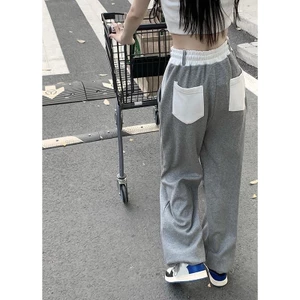 FREESHIP QUẦN JOGGER GÂN TĂM VIỀN EO TRẮNG BASIC