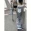 FREESHIP QUẦN JOGGER GÂN TĂM VIỀN EO TRẮNG BASIC