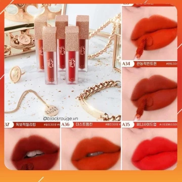[ Chuấn Chính Hãng ] Son Black Rouge Ver 7 , Son Kem Lì Mẫu Mới - Cam Kết Mỹ Phẩm Chính Hãng