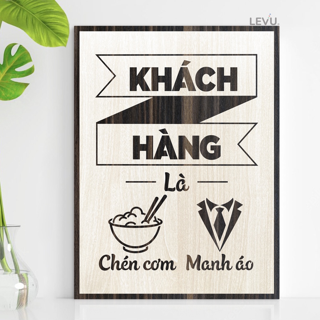 Tranh Treo Tường Handmade LEVU055 trang trí nhà hàng khách sạn