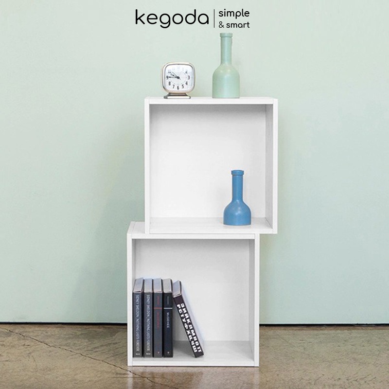 Ảnh Kệ Gỗ Hình Hộp Hình Vuông Dài 34cm, Rộng 24cm Và Cao 34cm Thương Hiệu KEGODA KGD29 3