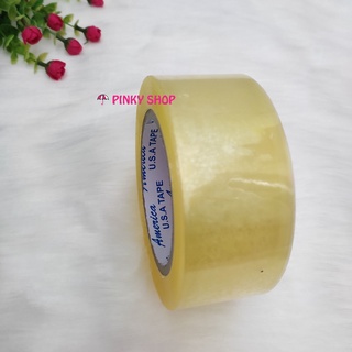 Băng keo trong 5 cm cuộn 200 yard đóng hàng mã BKTL48 siêu tiết kiệm Pinky Shop
